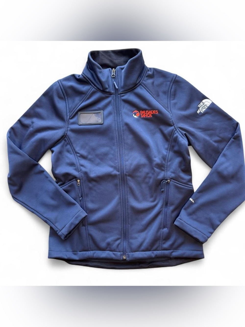 The North Face Womens Medium Blue Palisades Tahoe Ski Resort Jacket Windwall P18